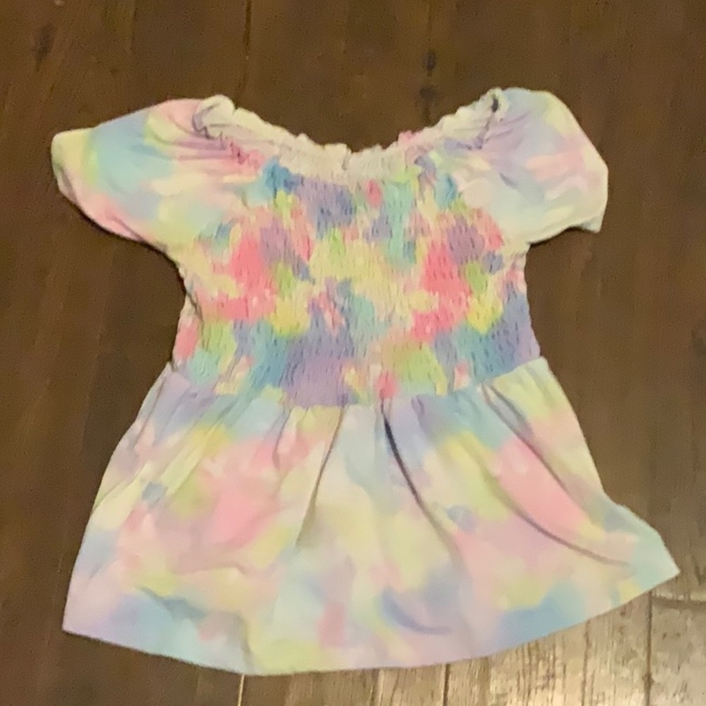 Girls rainbow pastel shirt